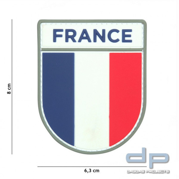 Emblem 3D PVC Französische Armee
