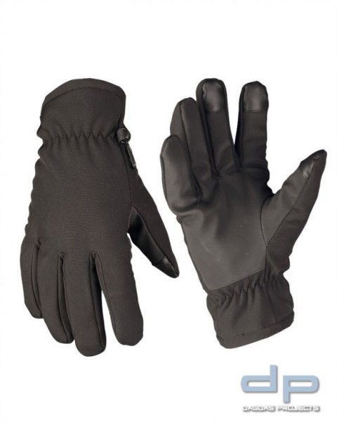 SOFTSHELL HANDSCHUHE THINSULATE™ SCHWARZ VPE 2