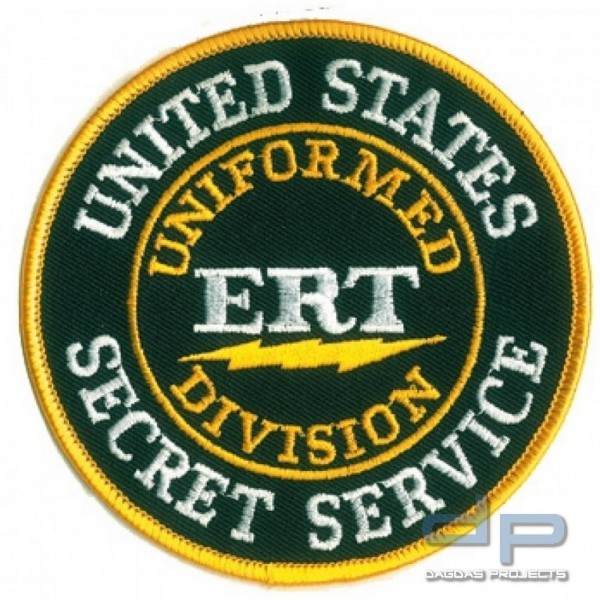 Stoffaufnäher - U.S. Secret Service - Uniformed Division - ERT