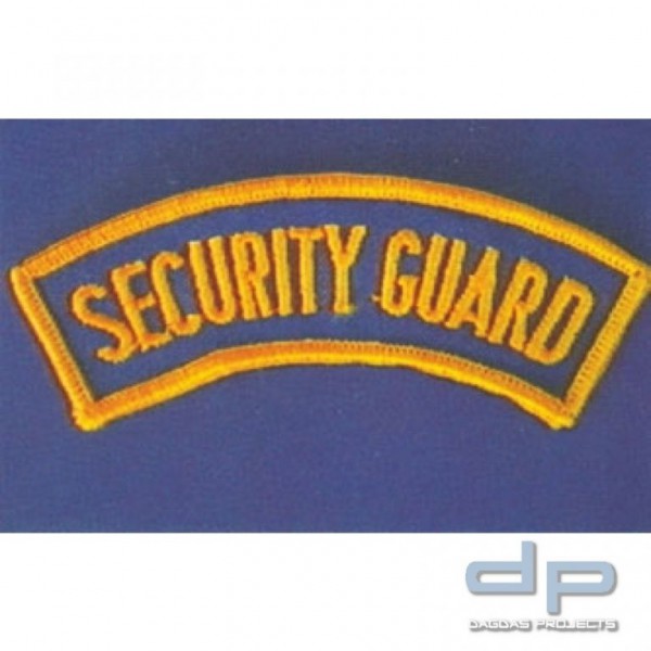 Security Guard Stoffabzeichen aus 100% Polyester