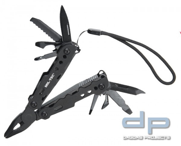 Mil-Tec Multitool Black Cobra Small