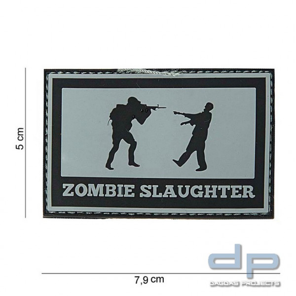 Emblem 3D PVC Zombie Slaughter