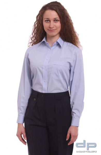 Damenbluse Modell 194 langarm Farbe: Weiß