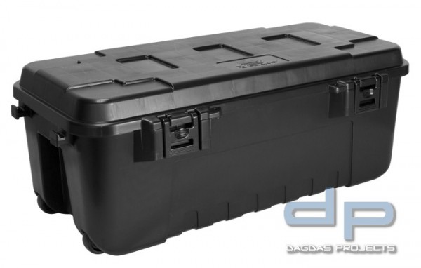 Plano Transportbox mit Rollen 102 Liter Schwarz oder Oliv