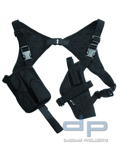 SCHULTERHOLSTER CORDURA SCHWARZ