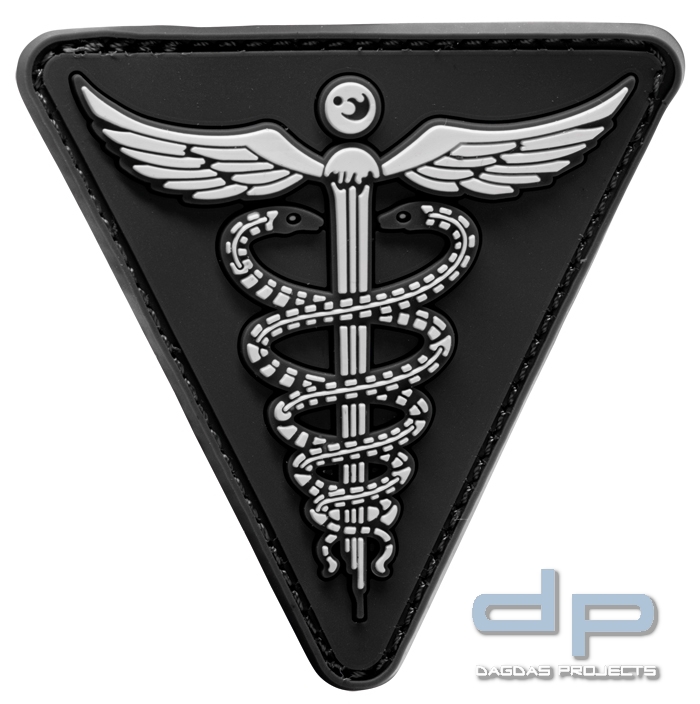 3D Sheriff Patch 10,5x8,5cm - PVC Aufnäher Für Karneval Und Kostüme