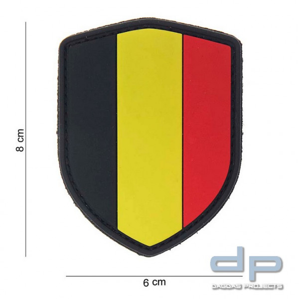 Emblem 3D PVC Schild Belgien