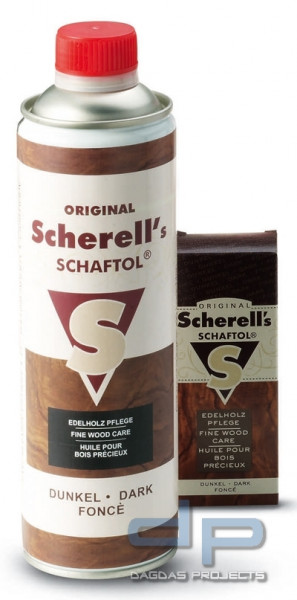 Scherell's Schaftöl Premium Dunkel 75ml Dose