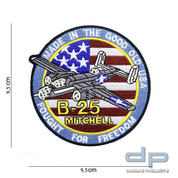 Emblem Stoff B52 Mitchell #4024