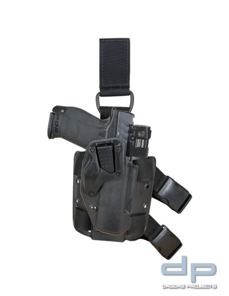 BIANCHI® 2004LPVE Taktisches Oberschenkelholster, Kunststoff, D-Ring