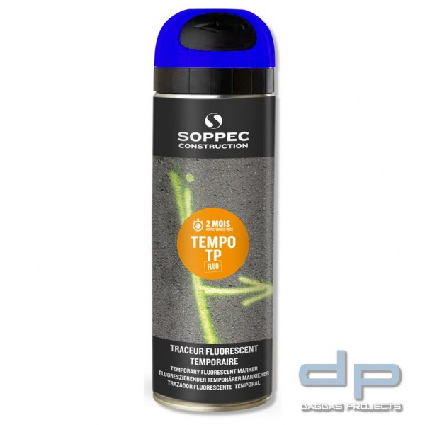 Soppec Markierfarbe Tempo TP, Inhalt 500 ml, blau VPE 12