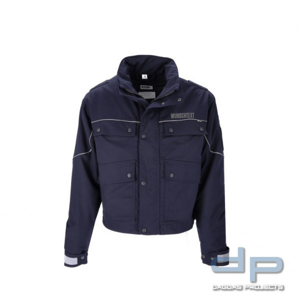 ETZEL® DIENSTBLOUSON NRW mit Aufdruck nach Wunsch in Reflex Silber