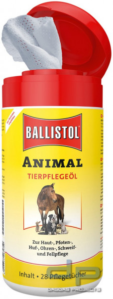 Ballistol Animal Tierpflegeöl Tücher