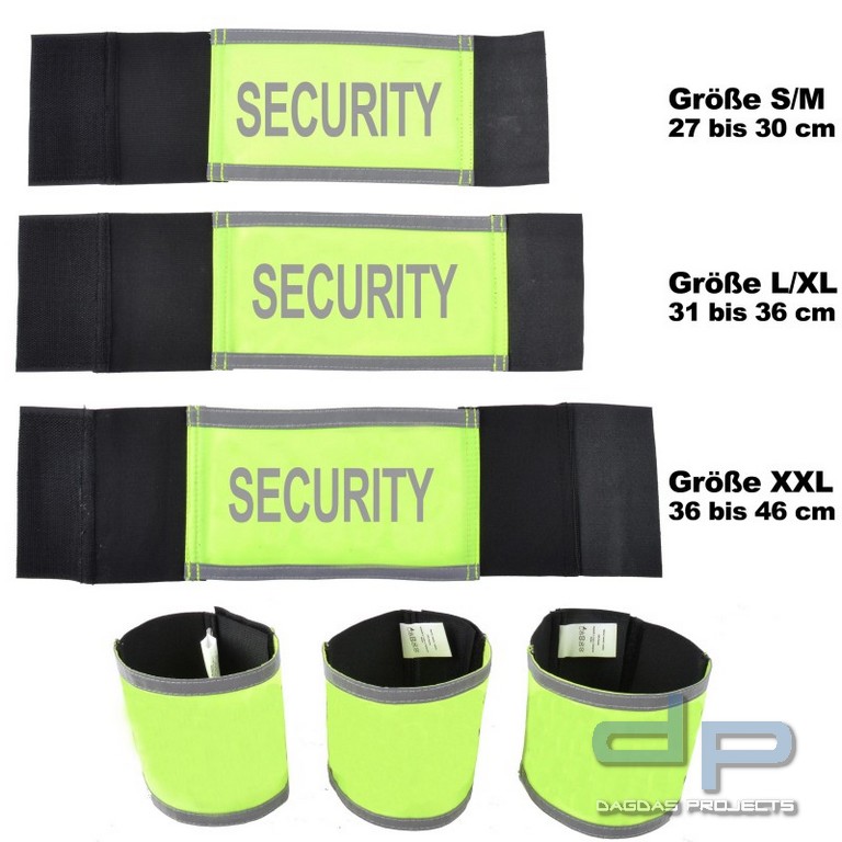 VERY IMPORTANT RUNNER Reflektierende Armbänder - 5cm Breite Mit Doppel-Reflexstreifen