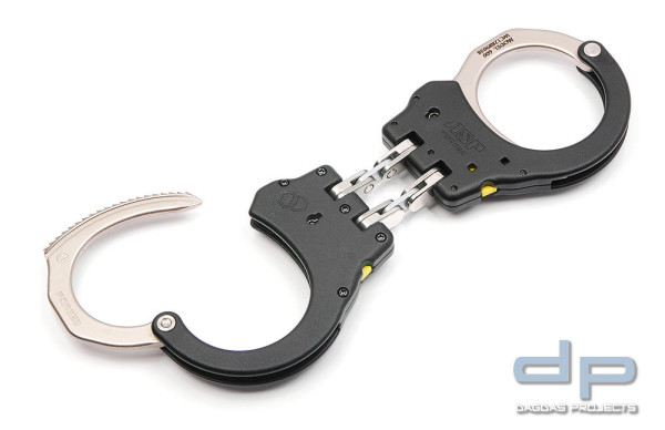 ASP, Scharnier, Ultra Plus Cuff Stahl mit Sicherungsschieber 1 Zahnstange