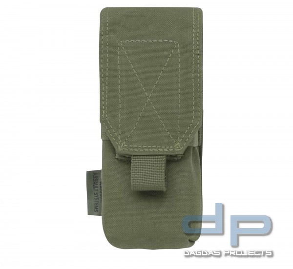 WARRIOR SINGLE M4 MAG POUCH, FARBE: DUNKELOLIV