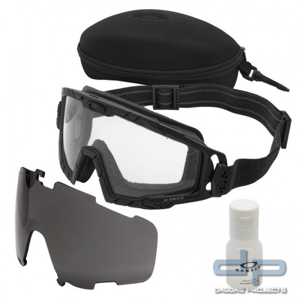 OAKLEY SI BALLISTIC GOGGLE 2.0 ARRAY SET CLEAR/ GREY