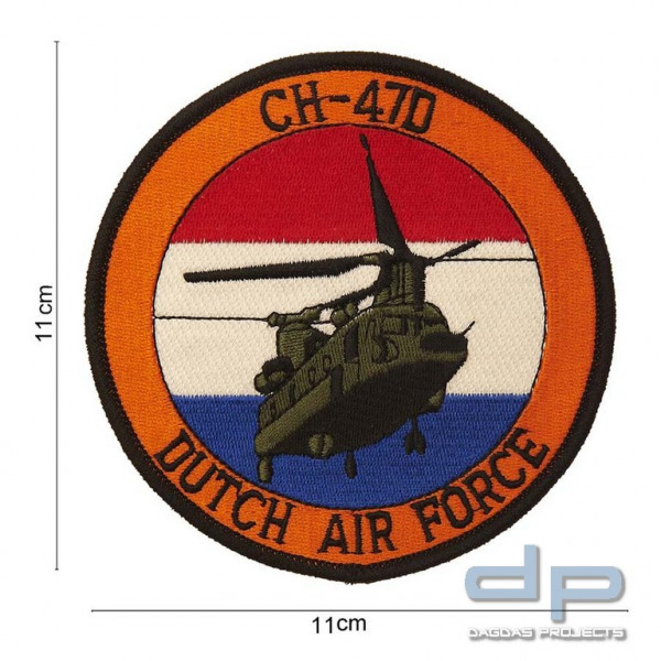 Emblem Stoff CH-47D Dutch Air Force