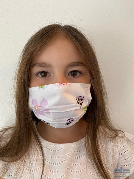 Kinder Mund- und Nasenbedeckung dp mit Laschentasche - Nicht für den medizinischen Gebrauch!