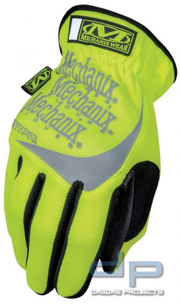 Mechanix Fastfit Hi-Viz Yellow