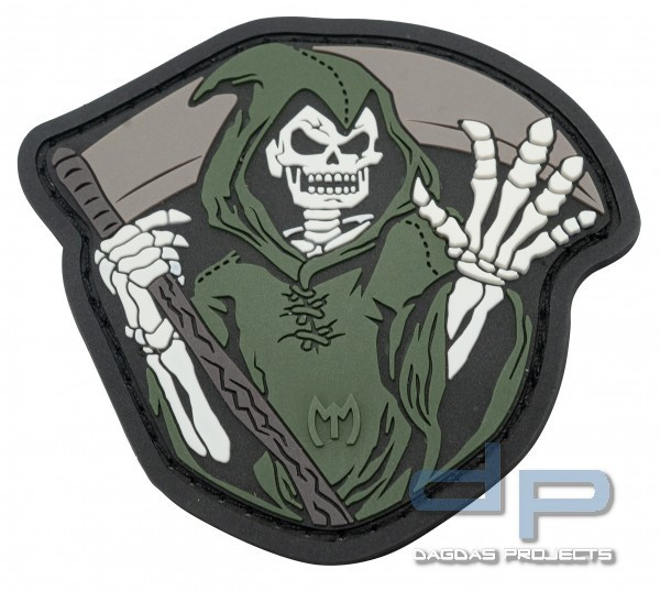 Maxpedition Patch - Death Cometh in Dunkeloliv