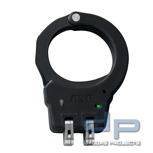 ASP HINGE HANDCUFF (ALUMINIUM) BLACK 3PAWL