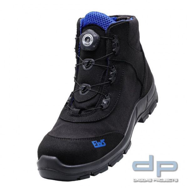 EWS Dynamic Safety Stiefel S3 SRC Schwarz/Blau ohne Applikation Größe: 41