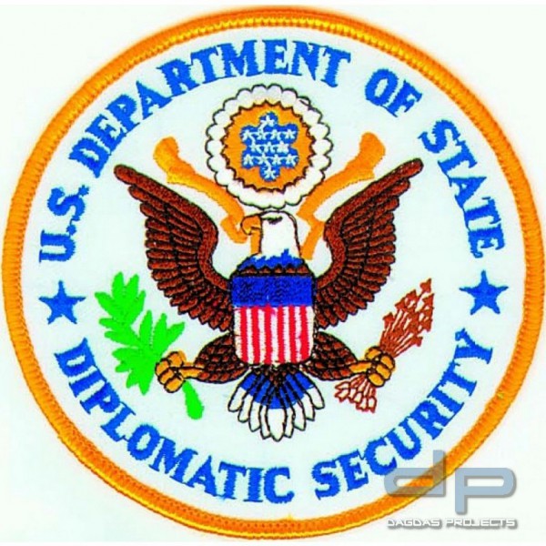Stoffaufnäher - U.S. Department of State - Diplomatic Security
