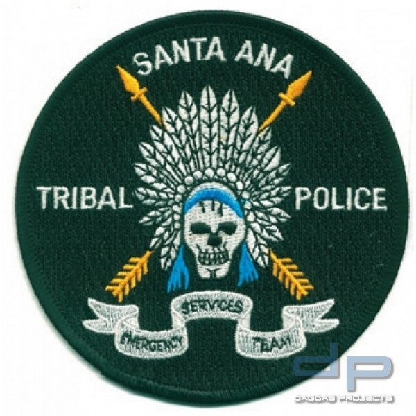 Stoffaufnäher - Santa Ana Tribal Police