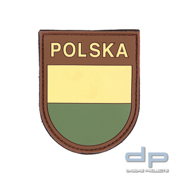 Emblem 3D PVC Polska multi