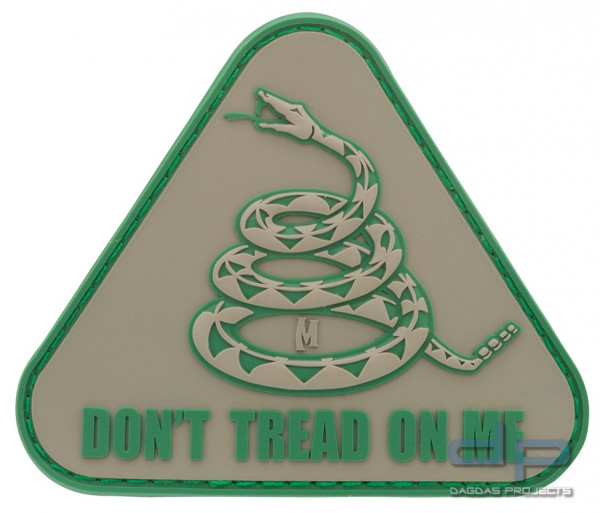 Maxpedition Rubber Patch DON&#039;T TREAD ON ME Arid