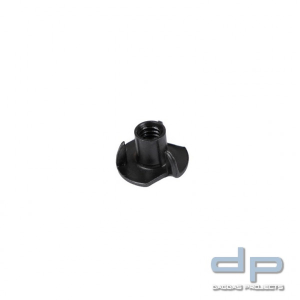 SAFARILAND® Krallenmutter, kleiner Kopfdurchmesser (12,80 mm Ø), 100er Pack