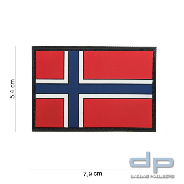 Emblem 3D PVC Norwegen
