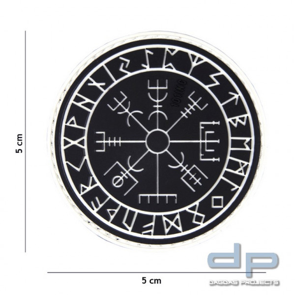 Emblem 3D PVC Protect Shield schwarz