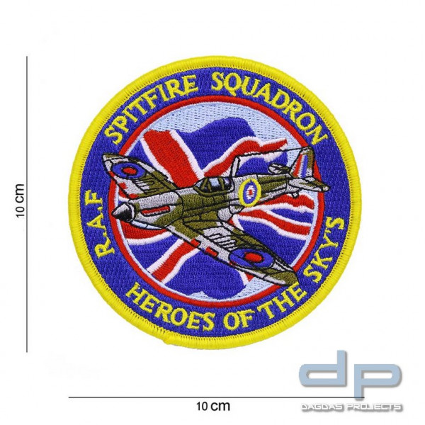 Emblem Stoff Spitfire Squadron #4053
