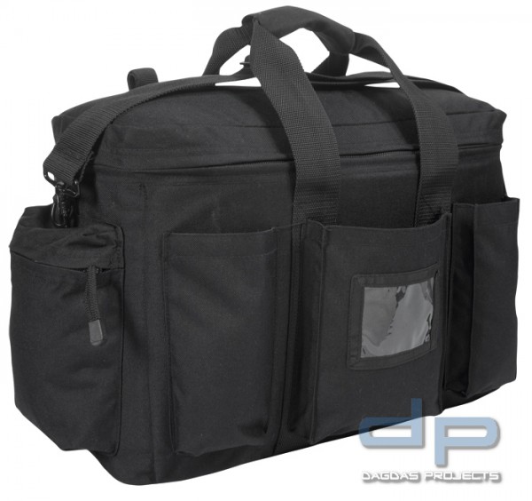 RECON PRO Polizei Einsatztasche Schwarz