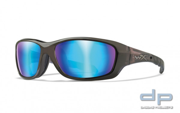 WILEY X GRAVITY SONNENBRILLE POLARIZED BLUE MIRROR