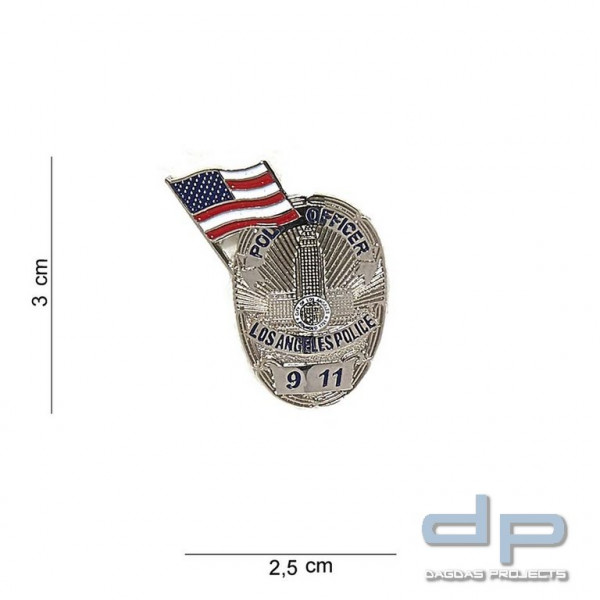 Emblem Pol. Officer Los Angeles Police