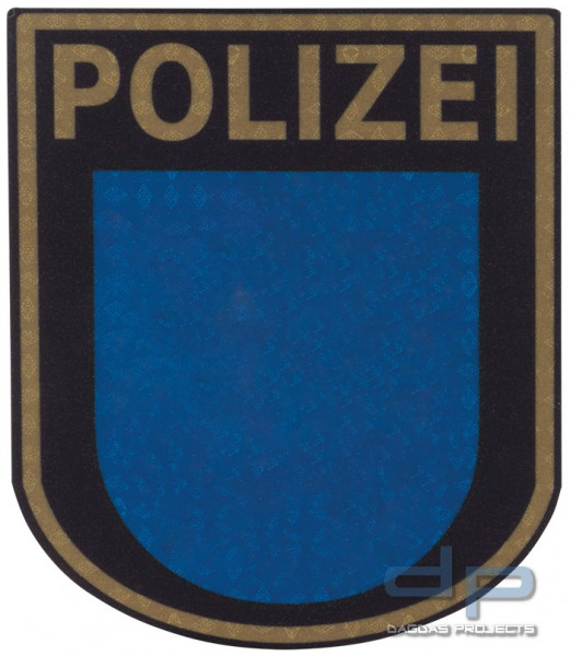 Ärmelabzeichen Polizei Thüringen Reflektierend