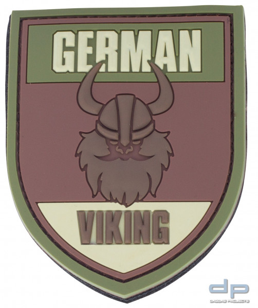 3D RUBBER PATCH GERMAN VIKING