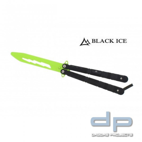 BLACK ICE Green Balisong
