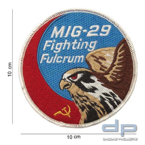 Emblem Stoff Mig-29 Fighting Fulcrum