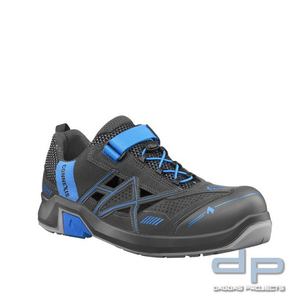 HAIX CONNEXIS Safety Air S1 low grey-blue