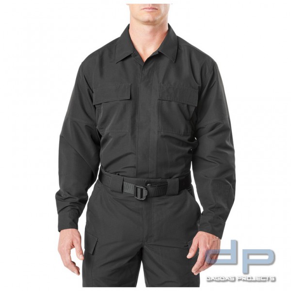 Fast-Tac™ TDU® Long Sleeve Shirt in Schwarz Größe: M
