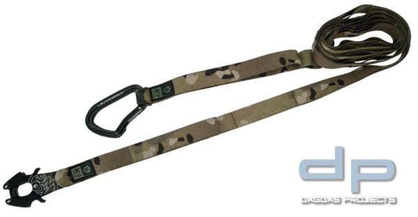 K9 Thorn - MOLLE Lanyard 250cm (Verlängerungs-) Leine Multicam