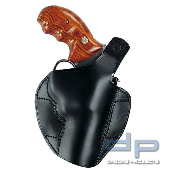 AKAH Gürtelholster QUICKFLAT Revolver Linkshänder