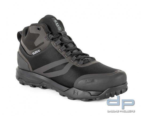 5.11 A T MID WATERPROOF BOOT REGULAR IN Schwarz und Coyote