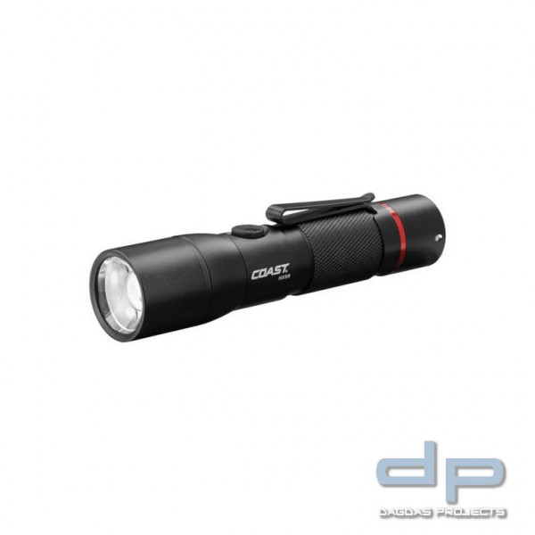 COAST® Taschenlampe HX5R, fokussierbar, inkl. Akku