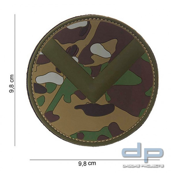Emblem 3D PVC Spartaan Schild Multi
