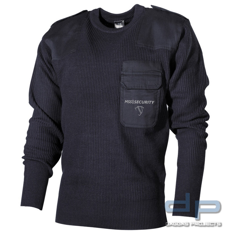 Sweater Pullover Bundeswehr Blau Bundeswehr BW Pullover Marine